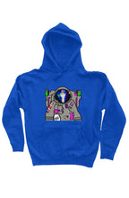 Load image into Gallery viewer, Black spaceman pullover hoody