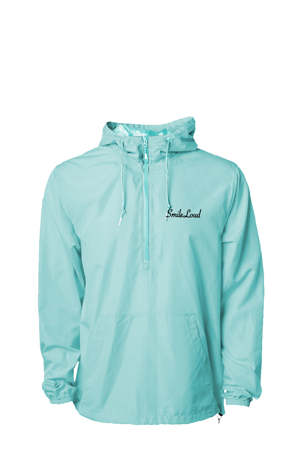 SmileLoud Lightweight Pullover Windbreaker