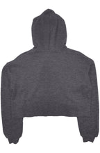 Load image into Gallery viewer, crop fleece hoodie
